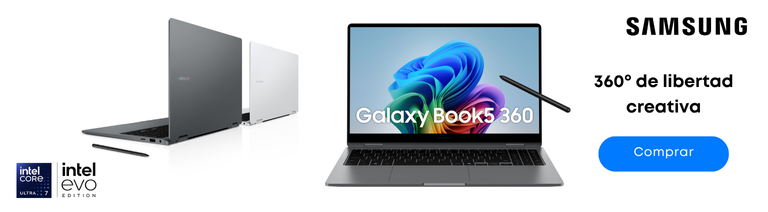 Portátil Samsung 360º de libertad creativa